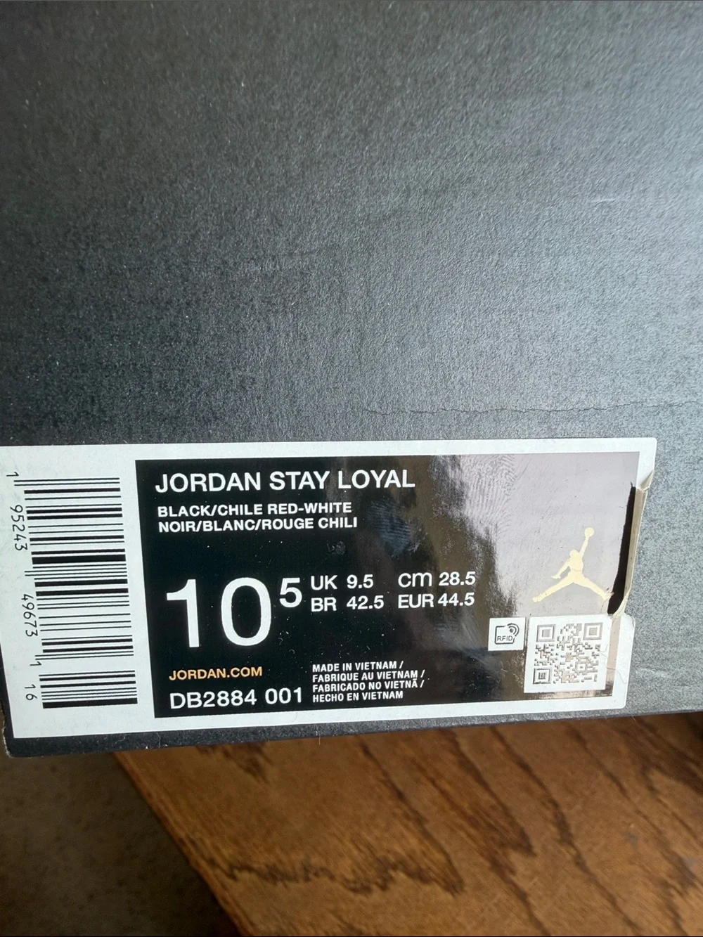 Jordan Stay Loyal High-Top Basketball Sneakers
